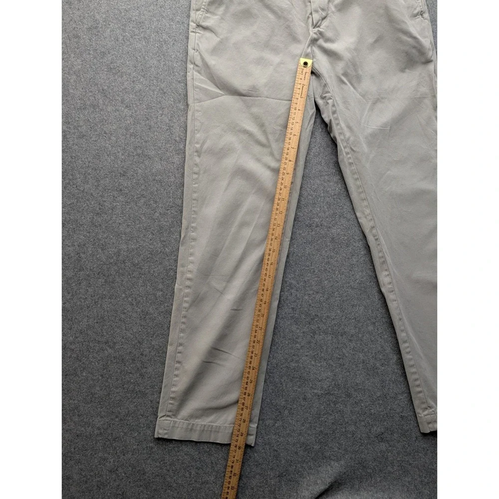 Banana Republic Emerson Chino Pants Gray 32x32 Mens Casual Classic Trousers EU